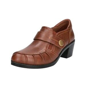 Womens 7 M  Easy Street Comfort Wave Women’s Ballad Bootie Shoes Adjustable Tan